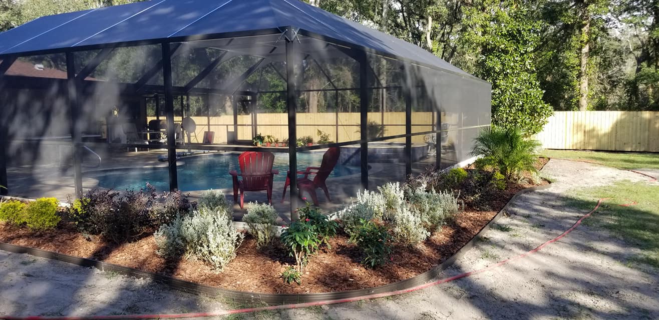 Year-round landscape maintenance, HOA community Central Florida