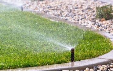 Landscape enhancement and irrigation repair at a Central Florida property